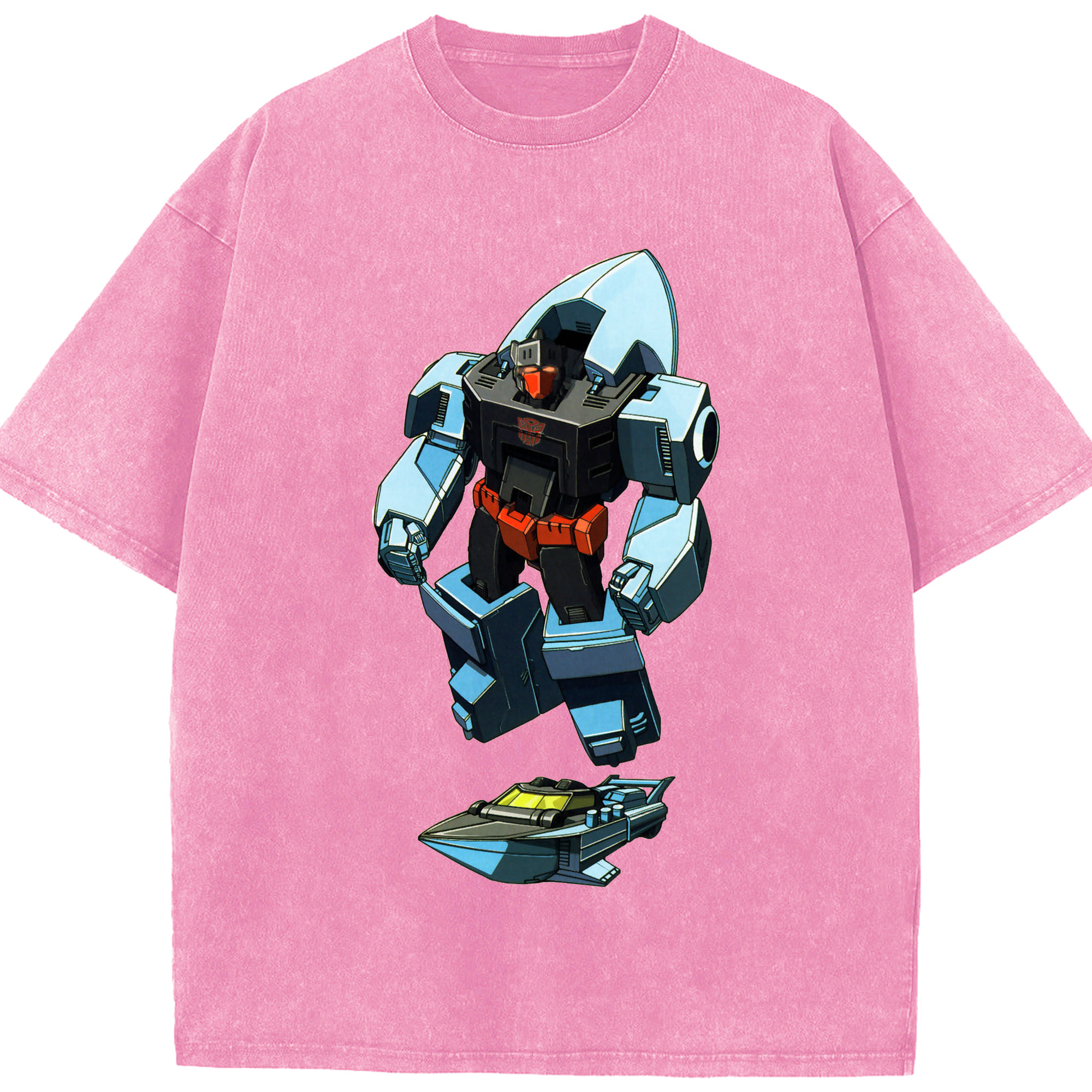 （画像用）  綿100% ヴィンテージ風 半袖Tシャツ（フロントプリント）